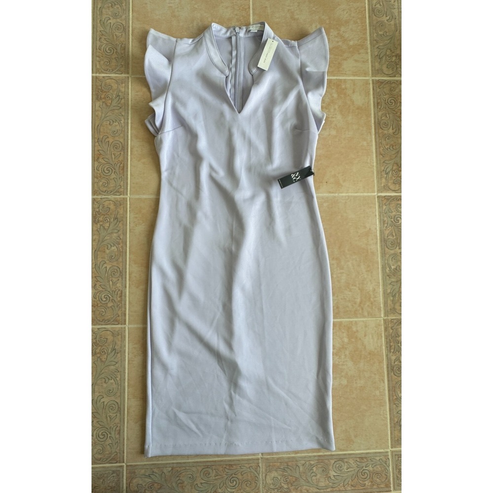 NY & Co Stretch sleeveless Light‎ purple Long Dress Size M